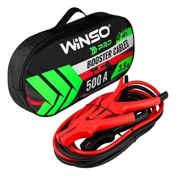 Провода-прикурювачі Winso PRO сила стуму 500A, довжина 3.5м., сумка на блискавці 138150 фото