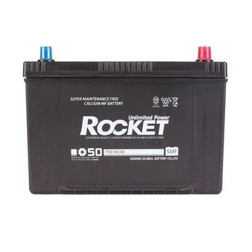 Автомобільний акумулятор ROCKET Japan 6СТ-100Ah АзЕ (-/+) ASIA 830A (CCA) SMF 125D31L SMF 125D31L фото