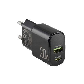 Зарядний пристрій WINSO PRO PD20W USB-C+USB-A 220020 фото