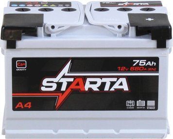 Акумулятор Starta STRONG 78Ah Ев (-/+) (780EN) (д278*ш175*в190) 20624 фото