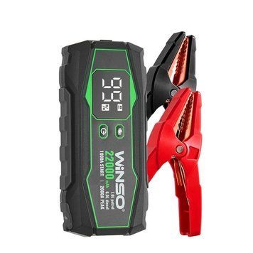 Пусковий пристрій WINSO Пусковий 1000A / піковий 2000A. Ємність 22000mAh 141000 фото